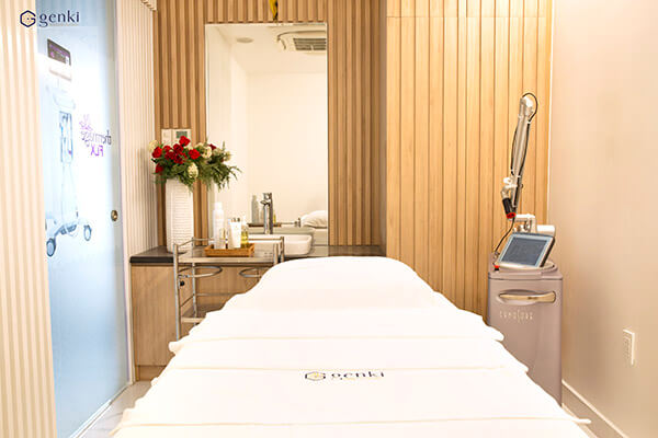 Genki Dermatology Clinic cùng trang thiết bị hiện đại
