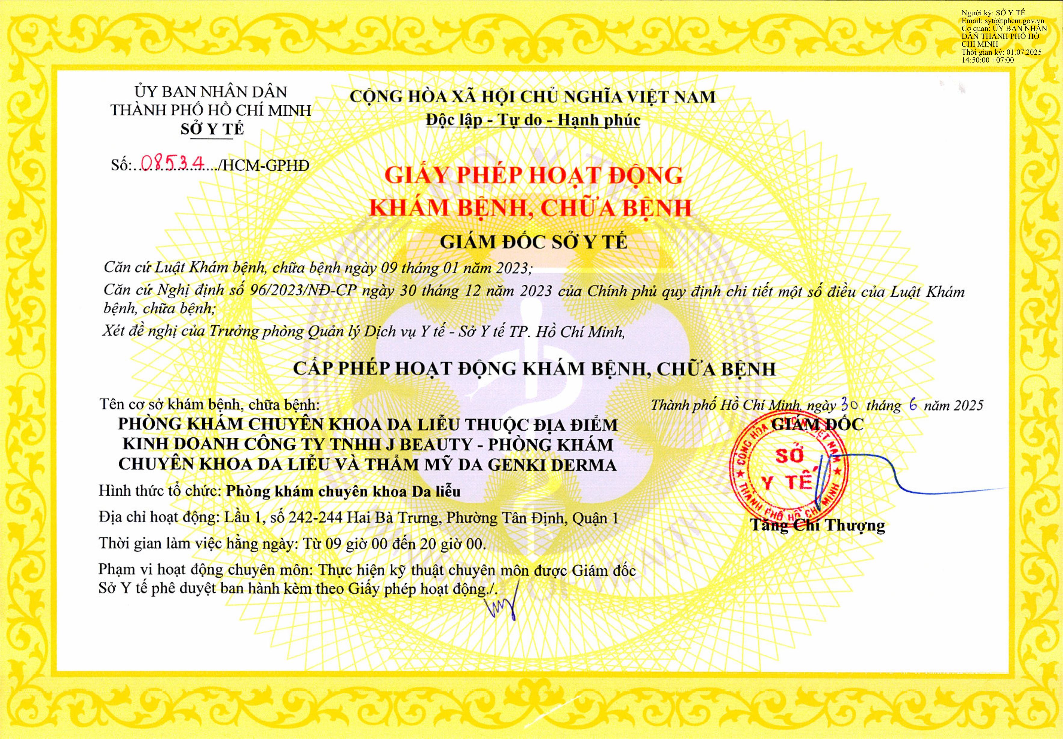 Giấy phép kinh doanh