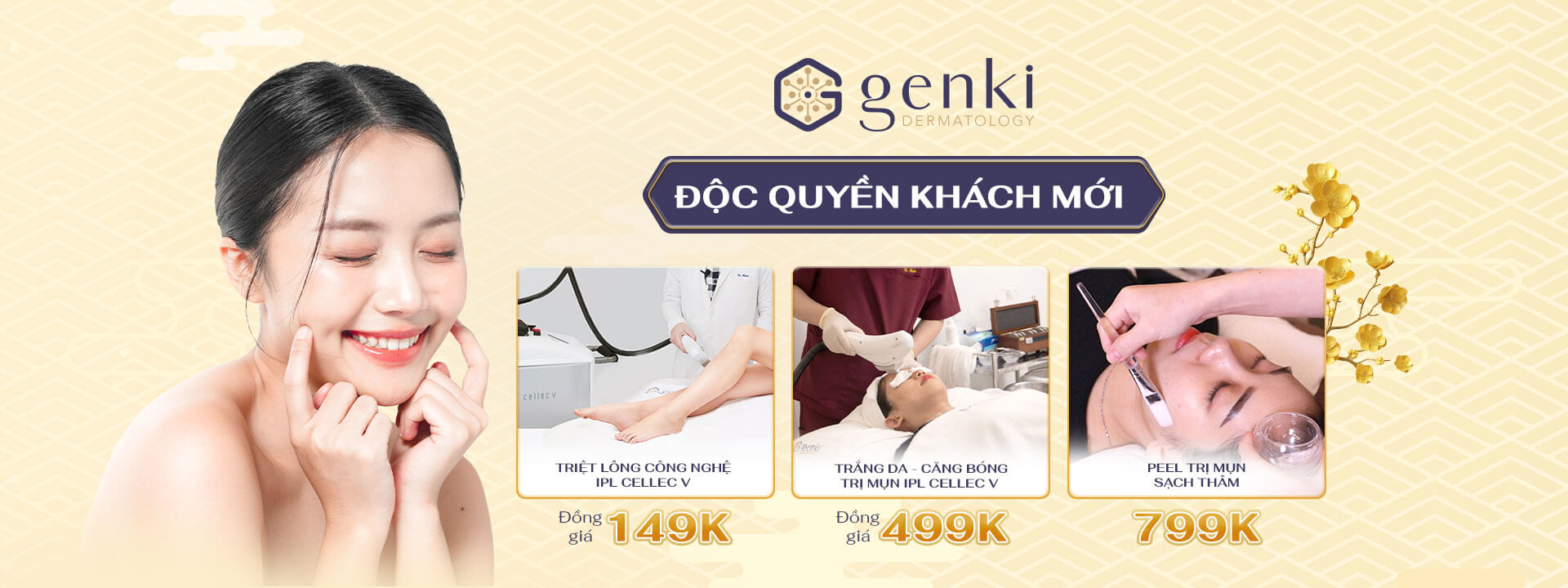 ƯU ĐÃI KHAI XUÂN - LÀM ĐẸP CHỈ TỪ 149K 