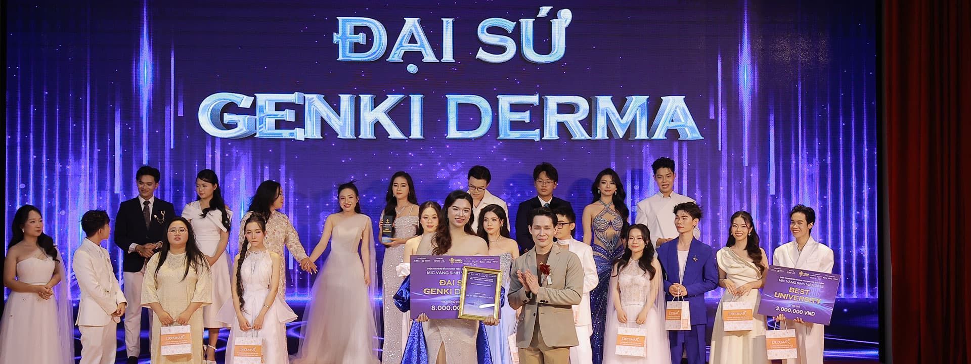Genki Derma đồng hành cùng MIC Vàng Sinh viên 2025 – Lan tỏa sứ mệnh nuôi dưỡng sự tự tin và hoàn thiện bản thân cho giới trẻ  