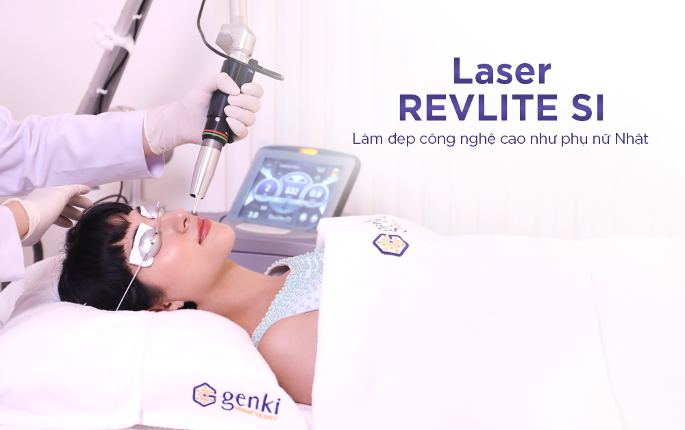 Đánh thức làn da tuổi đôi mươi nhờ phương pháp trẻ hóa da bằng Laser Revlite SI