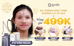 THÁNG 9 - ĐỒNG GIÁ 499K TOP 3 DỊCH VỤ TRẮNG DA BEST-SELLER