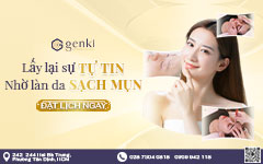 Giải pháp điều trị mụn chuẩn y khoa tại Genki Derma - Lấy lại sự tự tin với làn da sạch mụn