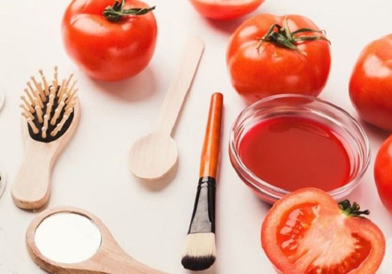 Cách trị sẹo lõm với cà chua
