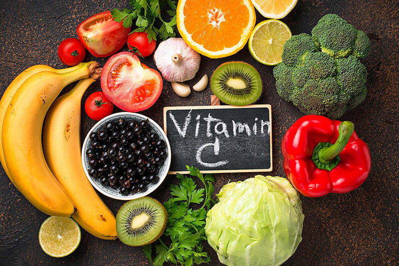Vitamin C giúp trị sẹo lõm