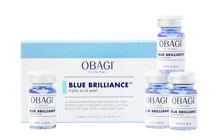 Bộ Peel Tái Cấu Trúc Nền Da Obagi Clinical Blue Brilliance Triple Acid Peel